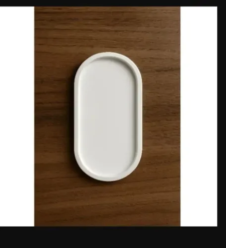Bandeija de gesso oval