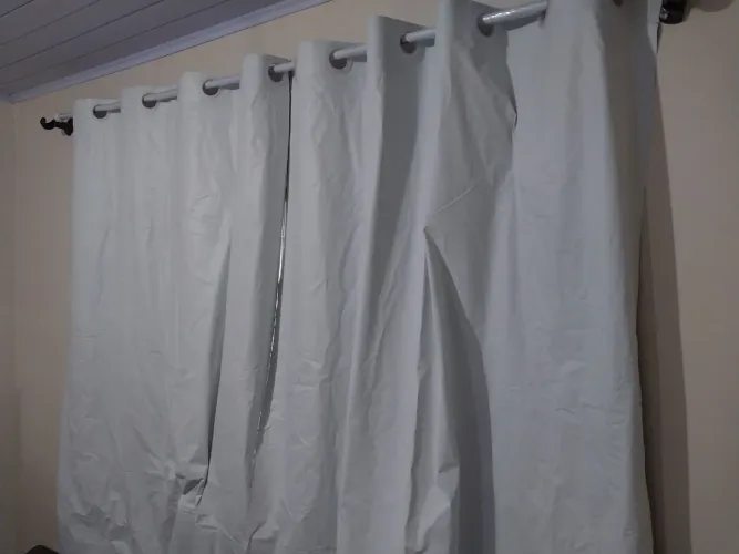 2 Cortinas Black-Out com Varão