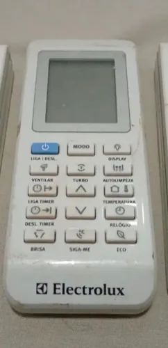 Controle remoto de ar condicionado Eletrolux
