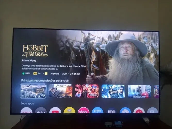 Smart TV TCL 50 Polegadas QLED 4K UHD