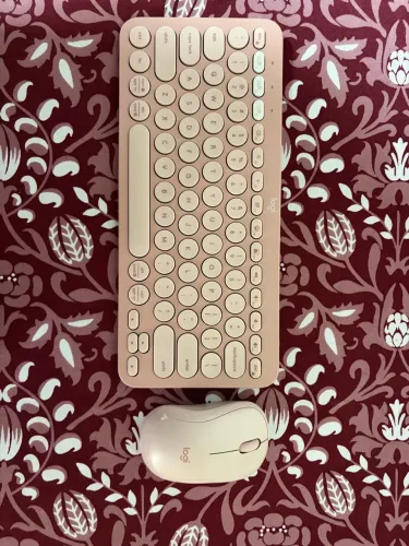 Kit Logitech K380s + M240 Rosa | Teclado + Mouse