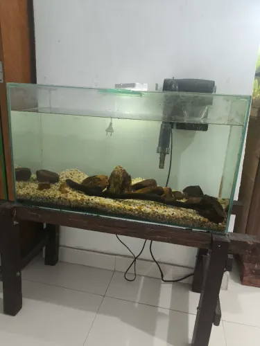 Aquário 130 litros completo