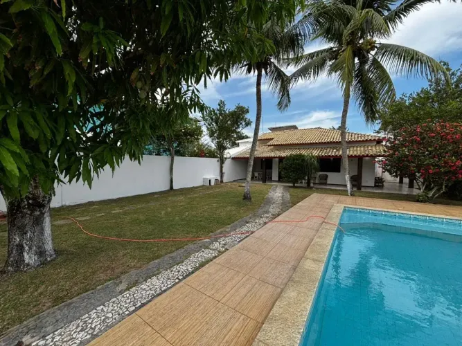 CASA TERREA COM 3/4 PARA VENDA NO CONDOMINIO PARQUE JACUIPE