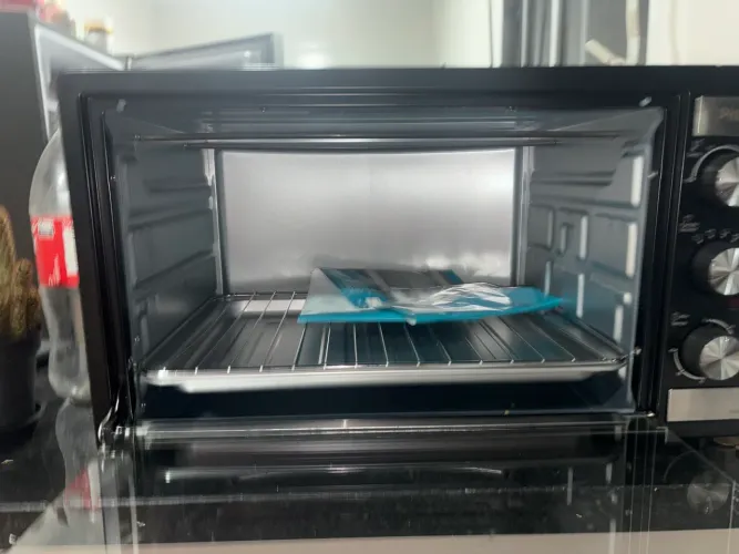Forno Elétrico Philco PFE52P 50L Timer de 60 minutos Dupla Resistência Preto - 110V
