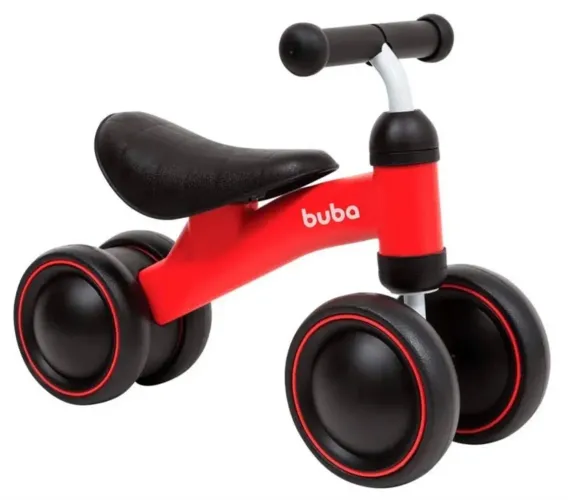 Bicicleta de Equilíbrio Bebê - Vermelha