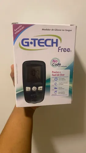 Medidor de glicose: G-tech free