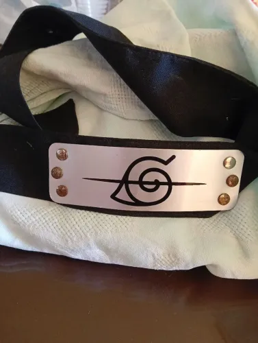 Bandana cosplay anime Naruto, vila Oculta da Folha, personagem Itachi uchiha