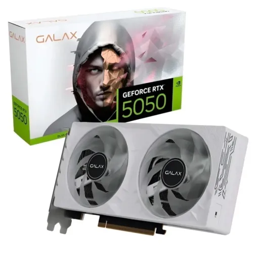 Placa de vídeo - Rtx 5050 white 8gb