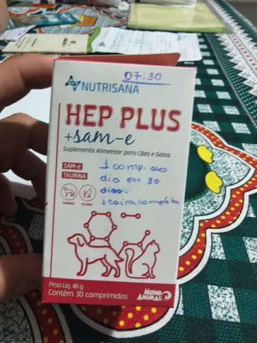 Remédio para cães e gatos hep plus+ same