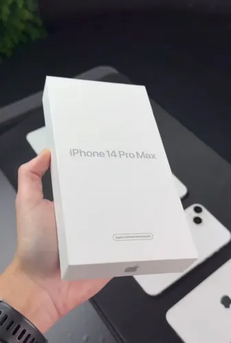 iPhone 14 Pro Max 128 GB CPO novo lacrado 1 ano garantia Apple