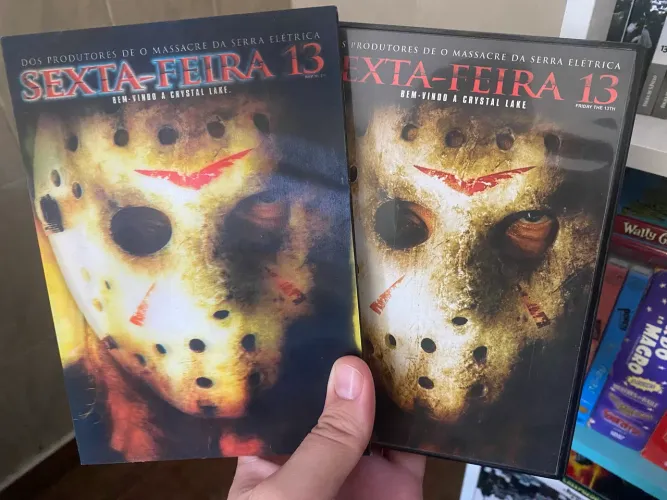 Sexta-feira 13 com Luva Holográfica 3D (Raridade) - Remake do Jason 2009