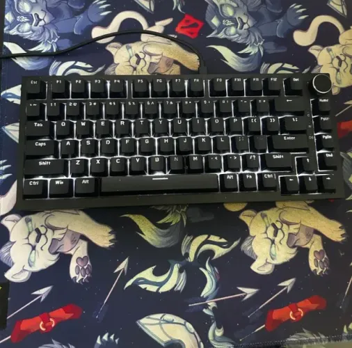 Attack Shark X Ajazz Ak820 Teclado Mecânico Com Fio