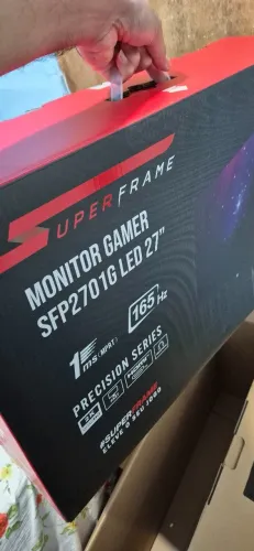 Monitor quad HD 27P super frame de 165 Ghz
