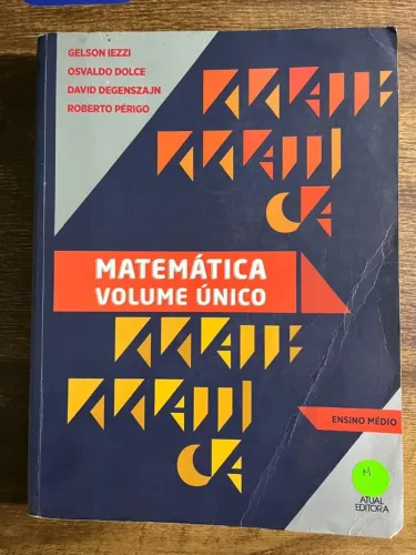 Matemática - Volume Único | Gelson Iezzi | Bem Conservado