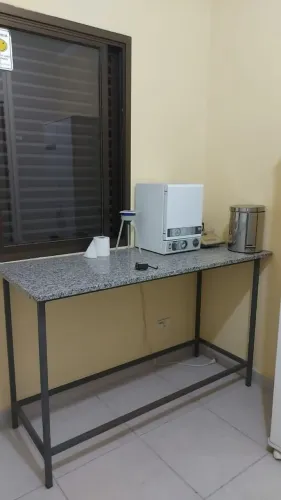 Bancada de granito para laboratórios, confeitarias, áreas de separação de produtos/envase