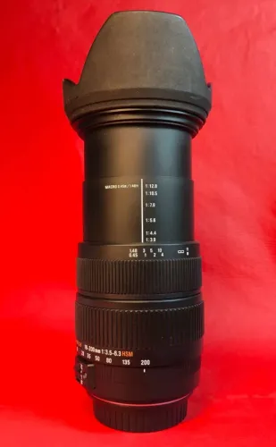 Lente Sigma pra Canon 18 200