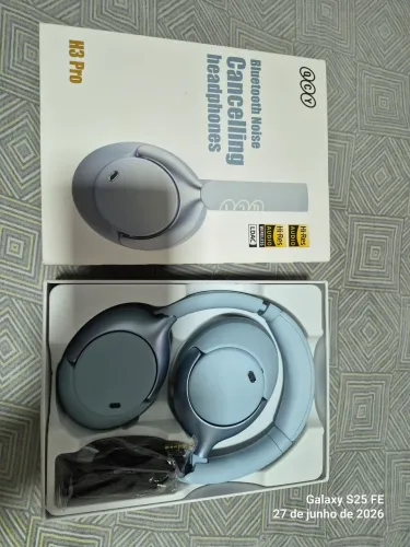 Fone QCY H3 Pró novo!