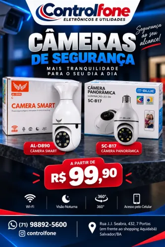 Câmera de monitoramento