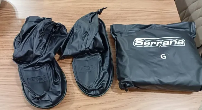 Kit Roupa de Chuva Calça, Jaqueta e Bota - Tamnho G