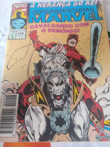 quadrinhos Superaventuras Marvel nº 158, publicada pela Editora Abril em 1993
