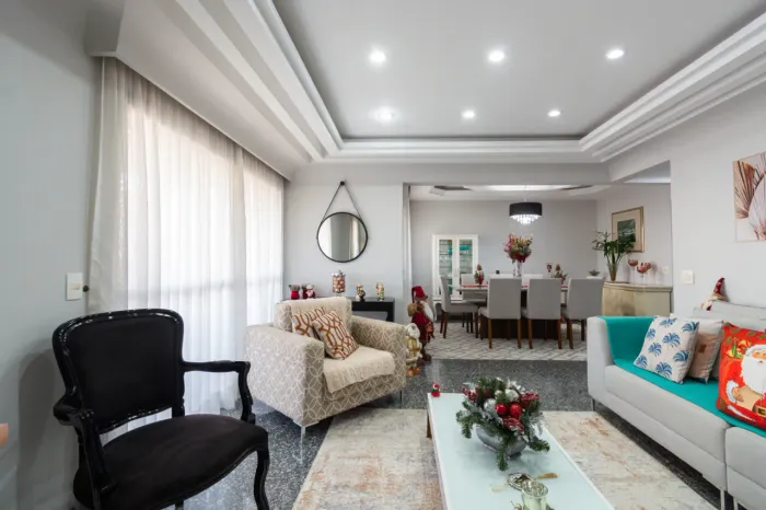 Apartamento para venda em Jardim Anália Franco com 3 quartos, sendo 3 suítes, 166m²