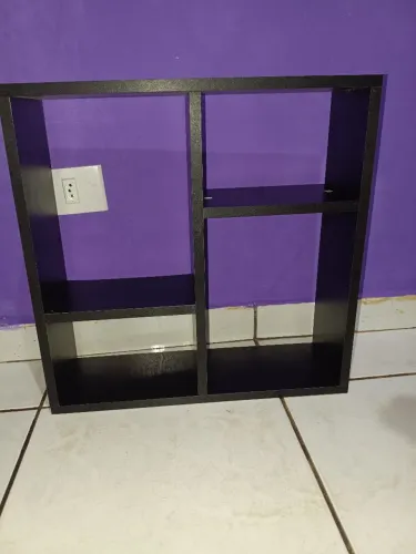 Nicho Preto 4 Divisórias Seminovo