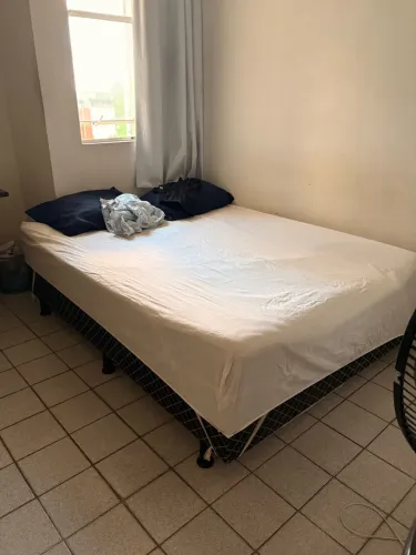 Cama box casal com Pillow Top