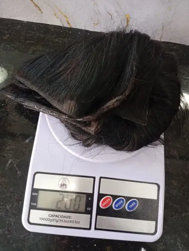 Cabelo humano 50cm vietnamita mais colocação