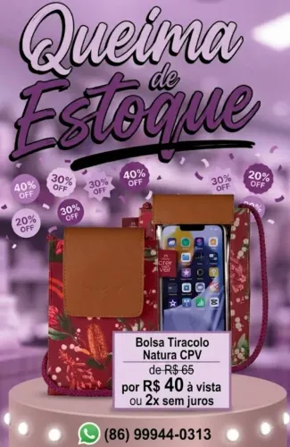 Bolsa Tiracolo Natura