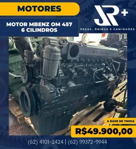Motor Mbenz OM 457 6 Cilindros Eletronico