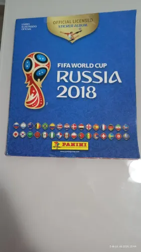 Álbum Copa 2018 Completo Imperdível Capa mole plastificada ótimas condições