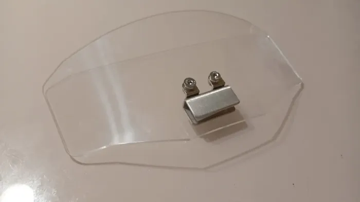 Defletor bolha parabrisas de motos+conforto e proteção 