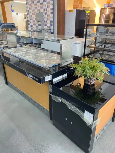 NZ. Buffet AQUICIDO 1,75m aquecido GELOPAR