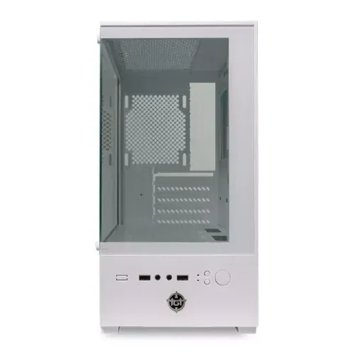 Gabinete Gamer TGT Legion, Mini-Tower, Lateral de Vidro, Branco, TGT-LGN-WH