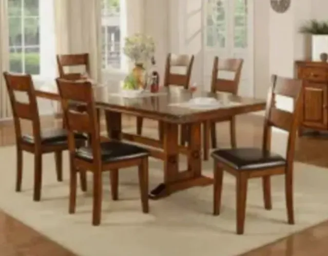 Mesa jantar importado 8 lugares