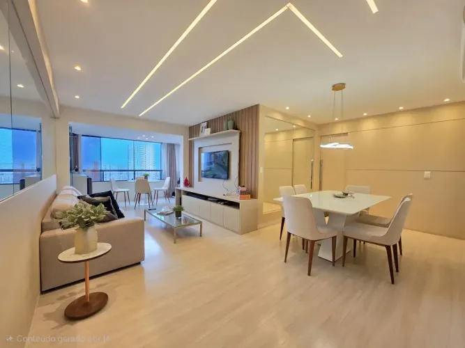 Vendo apartamento com 3/4 reformado em Lagoa Nova