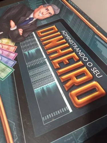 Jogo de tabuleiro Administrando seu dinheiro 