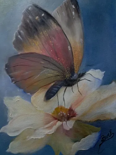 Quadro de pintura a óleo
