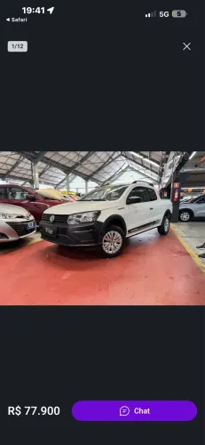 Volkswagen Saveiro Robust 1.6 Total Flex 8V CD 2022