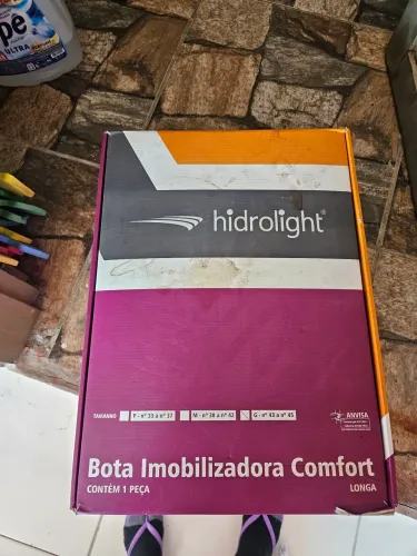 Bota imobilizados comfort longa