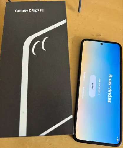 Vendo Samsung Flip 7 Fe, 128 Gb funcionando perfeitamente