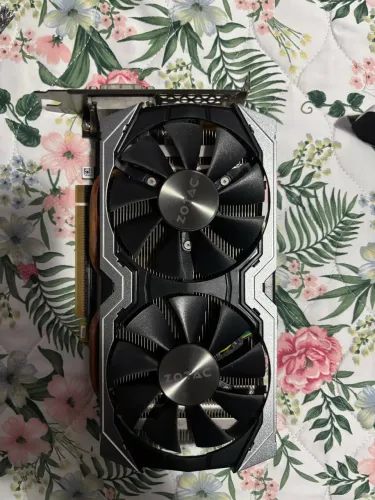 Placa de video 1060 gtx zotac