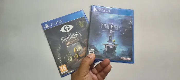 Little Nightmares complete Edition, e Little Nightmares 2, para Ps4.<br>