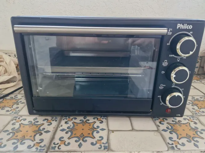 Forno Elétrico Philco 17L - Usado Zerado (Sem Riscos ou Danos) 110V