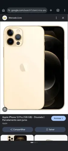 iPhone 12 Pro!! 85% saúde da bateria