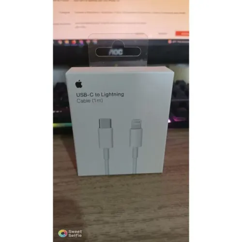 cabo usb-c to lightning 20w cabo iphone 1m