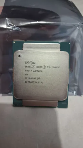 Processador Intel Xeon E5 2666 V3 Clock 2.9GHz e 3.5GHz Turbo