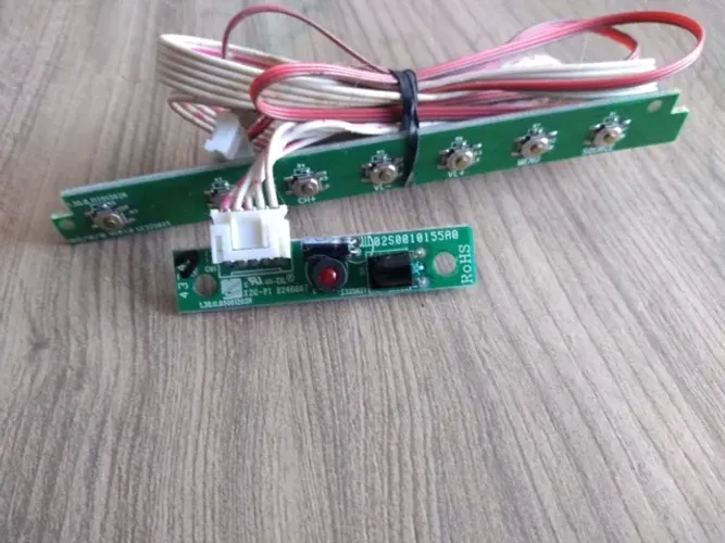 Botão Teclado Sensor Controle Tv Philco Ph32n62dg