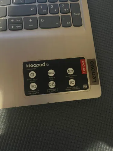 Notebook Lenovo Ideapad 3i