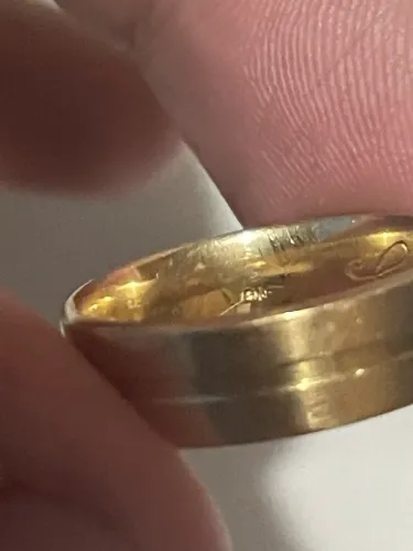 Aliança de ouro 18k
